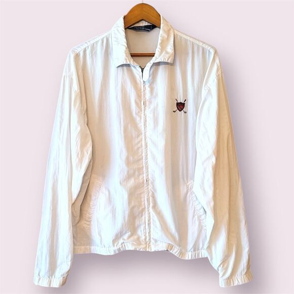 POLO BY RALPH LAUREN Vintage Lightweight Golf Crest Logo WIndbreaker Jacket - Picture 1 of 16